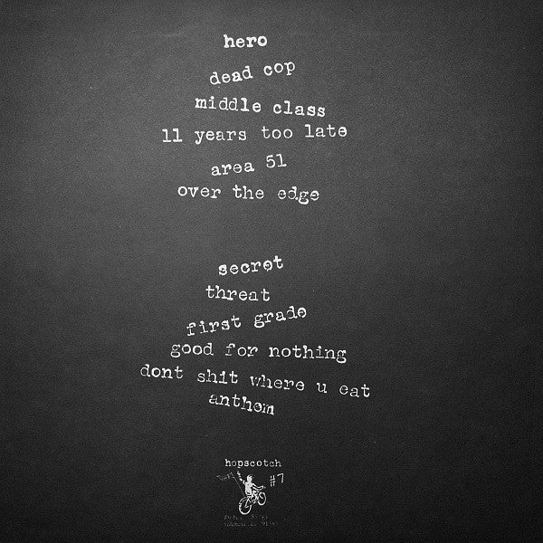Area 51 (16) : Discography (10", Comp, Mat)
