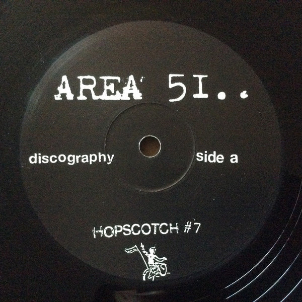Area 51 (16) : Discography (10", Comp, Mat)