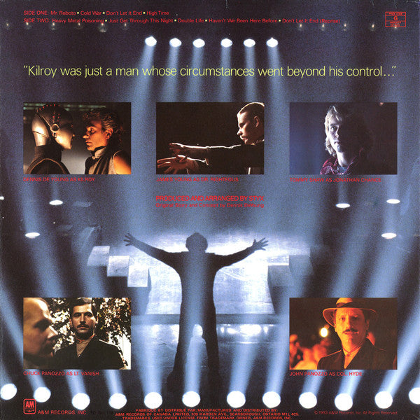 Styx : Kilroy Was Here (LP, Album, KC-)