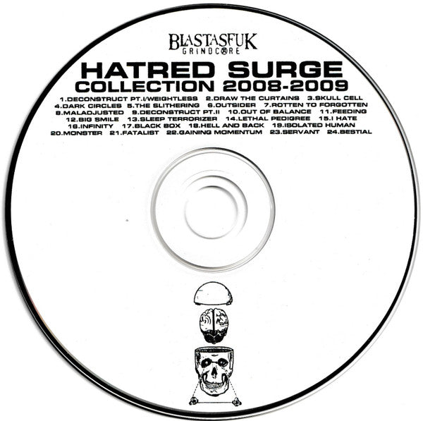Hatred Surge : Collection 2008-2009 (CD, Comp)
