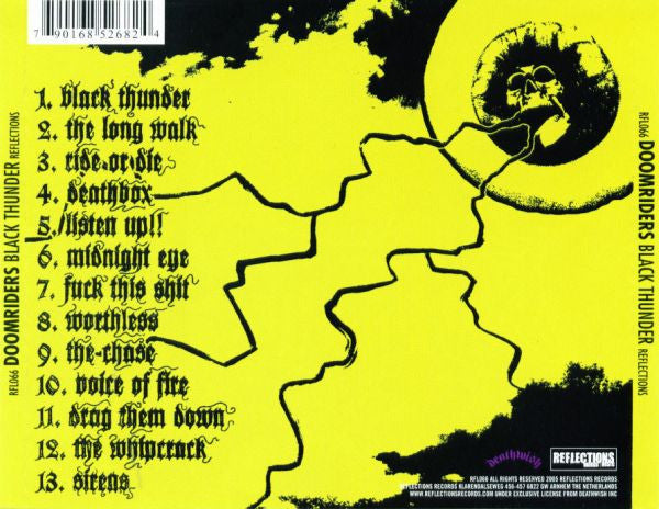 Doomriders : Black Thunder (CD, Album)