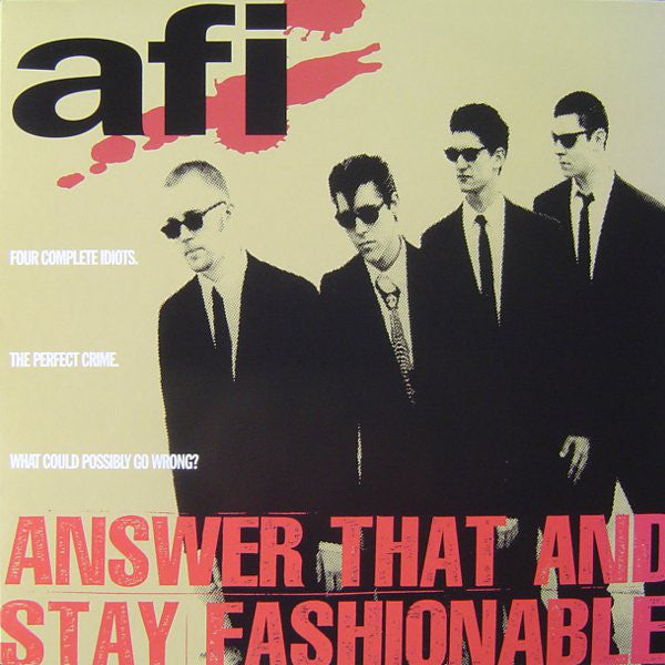 AFI : Answer That And Stay Fashionable (LP, Album, Ltd, RE, Gre)