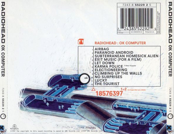 Radiohead : OK Computer (CD, Album)