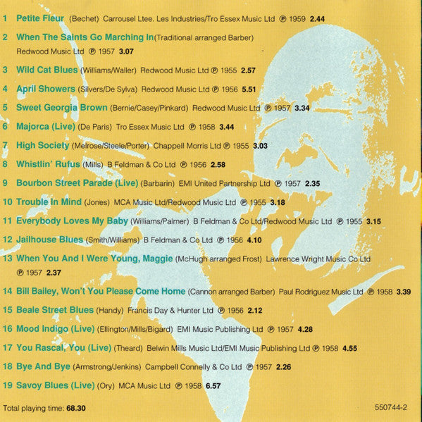 Chris Barber : Petite Fleur (CD, Comp, RP)