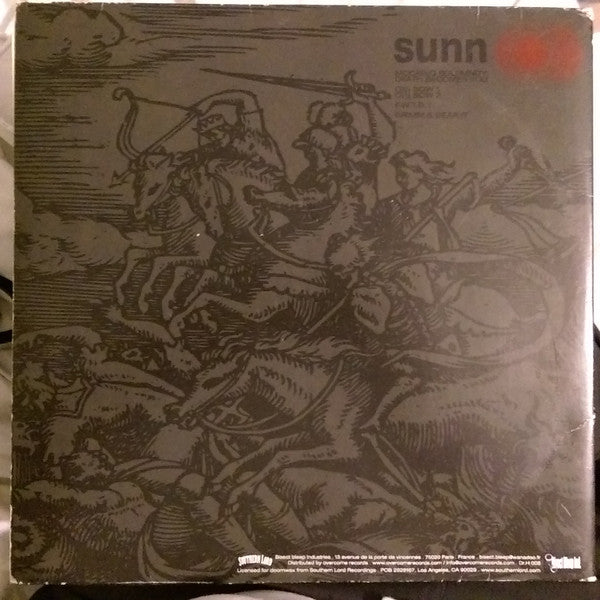 Sunn O))) : 3: Flight Of The Behemoth (2xLP, Album, Ltd)