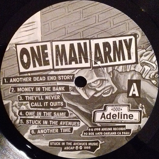 One Man Army (2) : Dead End Stories (LP, Album)