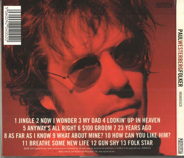 Paul Westerberg : Folker (CD, Album, Dig)