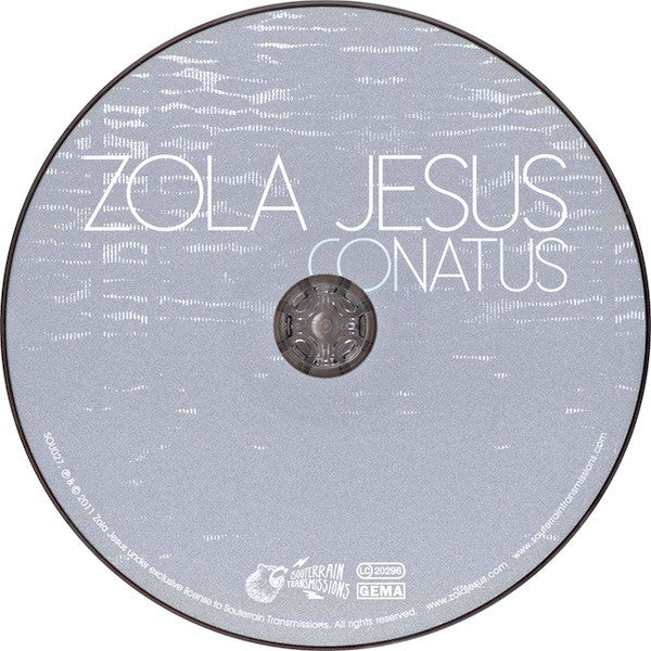 Zola Jesus : Conatus (CD, Album, Dig)