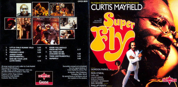 Curtis Mayfield : Superfly (The Original Motion Picture Soundtrack) (CD, Album, RE, RM, Pil)