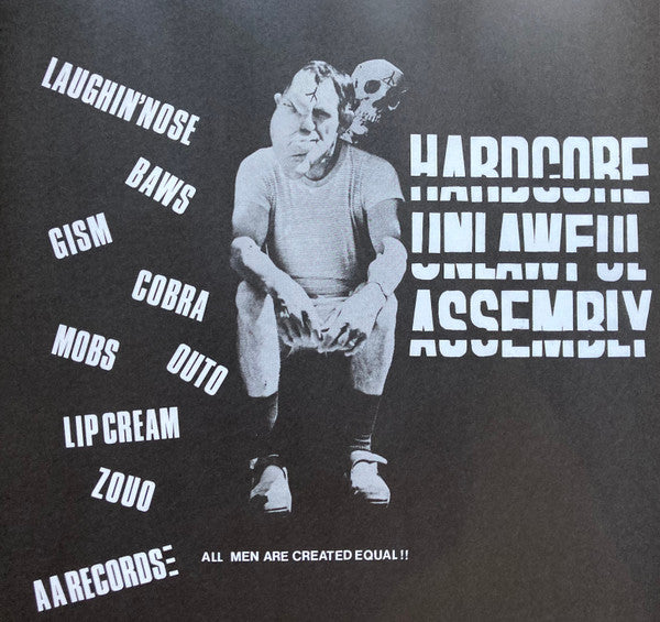 Various : Hardcore Unlawful Assembly (LP, Album, Comp, Ltd, RE, RM, 180)