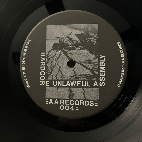 Various : Hardcore Unlawful Assembly (LP, Album, Comp, Ltd, RE, RM, 180)