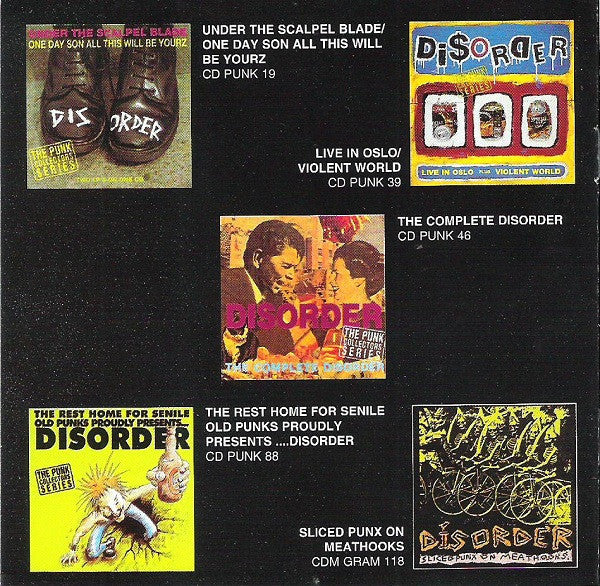 Disorder (3) : The Best Of ... Disorder (CD, Comp)