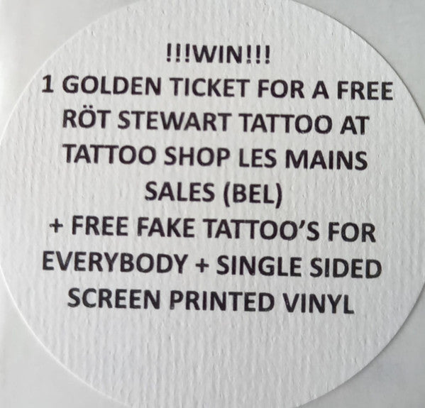 Röt Stewart : 3 Tattoos & A Road Tax Bill (LP, S/Sided)