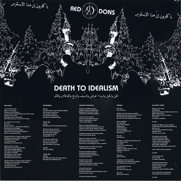 Red Dons : Death To Idealism (LP, Album)