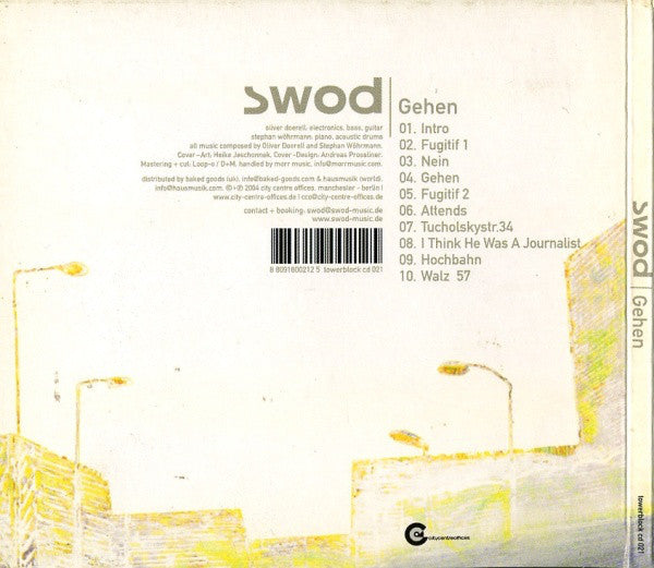 Swod : Gehen (CD, Album)