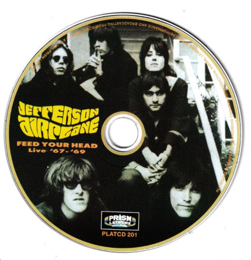 Jefferson Airplane : Feed Your Head : Live '67 - '69 (CD, Comp, RE)