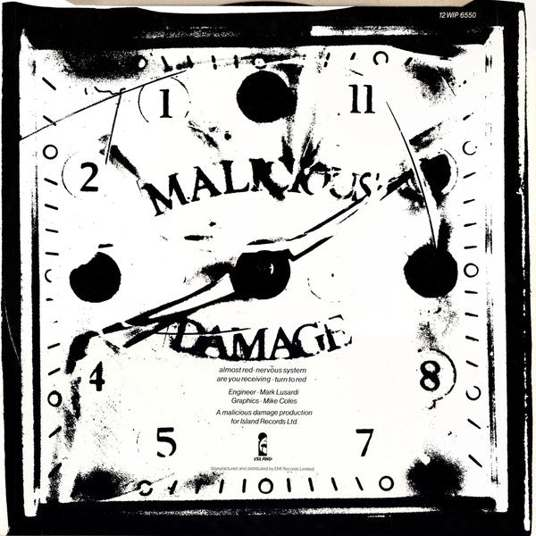 Killing Joke : Almost Red (12", Single)