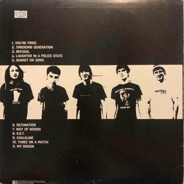 Strike Anywhere : Change Is A Sound (LP, Album, Gre)