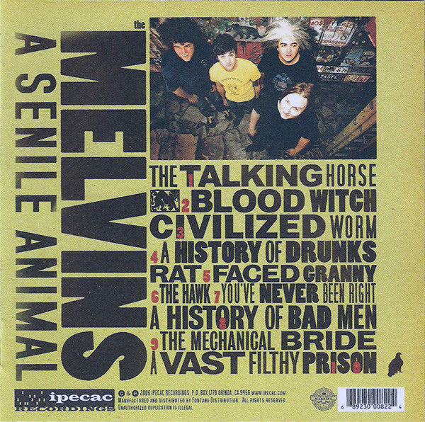 (The) Melvins* : (A) Senile Animal (CD, Album)