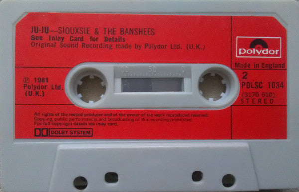 Siouxsie And The Banshees* : Juju (Cass, Album)