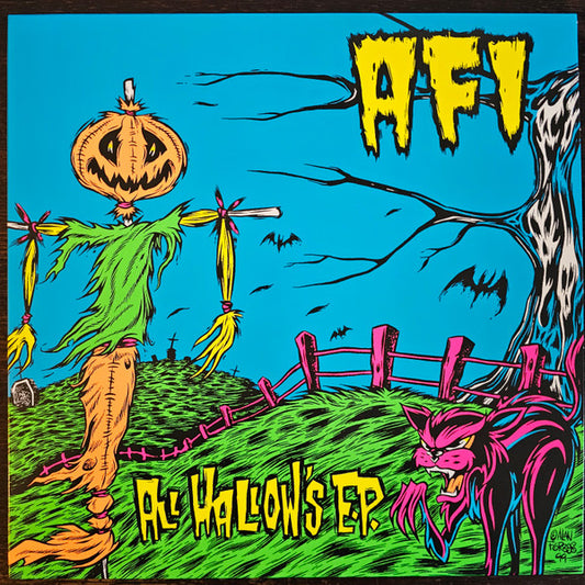 AFI : All Hallow's E.P. (10", EP, Ltd, RE, Pin)