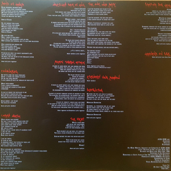 Aura Noir : Black Thrash Attack (LP, Album, RE, RM)