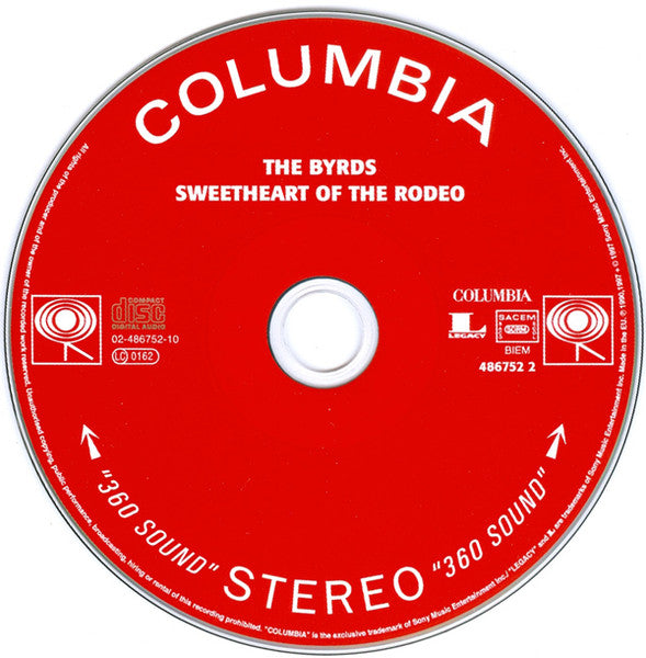 The Byrds : Sweetheart Of The Rodeo (CD, Album, RE, RM, SBM)