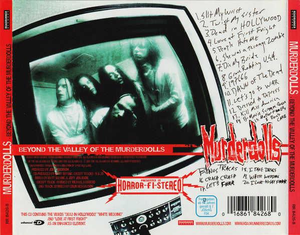 Murderdolls : Beyond The Valley Of The Murderdolls (CD, Album, Enh)