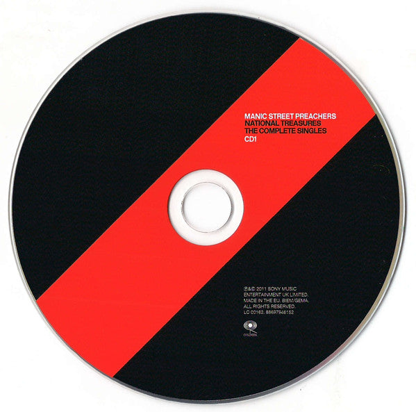 Manic Street Preachers : National Treasures - The Complete Singles (2xCD, Comp, RM + DVD-V, Comp, Copy Prot., RM, Mult)