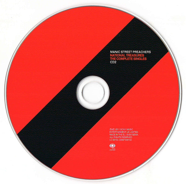 Manic Street Preachers : National Treasures - The Complete Singles (2xCD, Comp, RM + DVD-V, Comp, Copy Prot., RM, Mult)