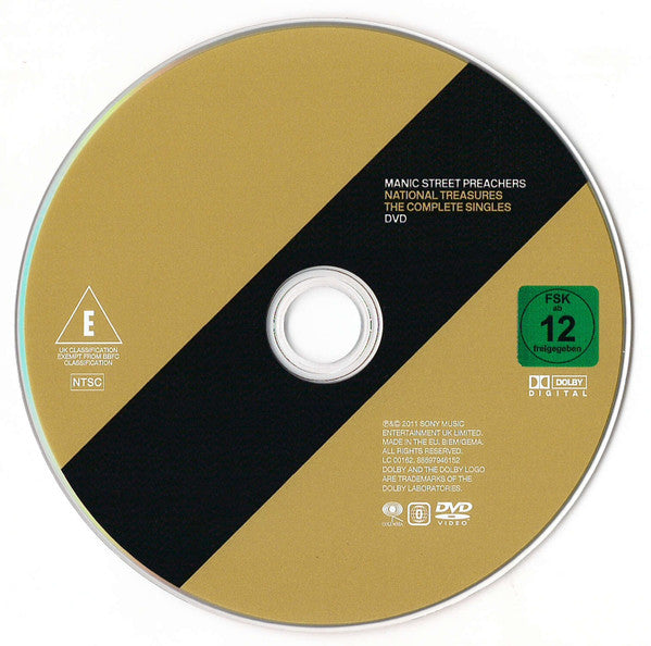 Manic Street Preachers : National Treasures - The Complete Singles (2xCD, Comp, RM + DVD-V, Comp, Copy Prot., RM, Mult)