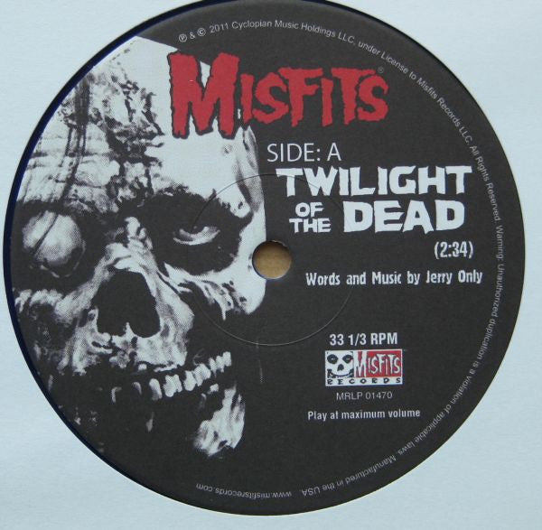 Misfits : Twilight Of The Dead (12", Ltd, Blu)
