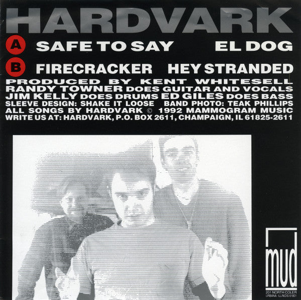 Hardvark : Hardvark (7")