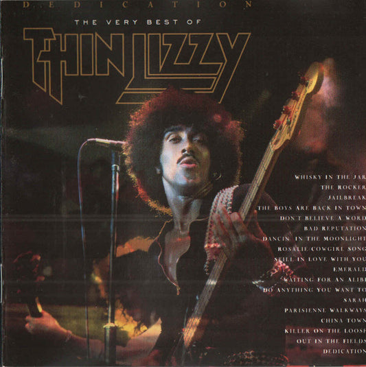 Thin Lizzy : Dedication (The Very Best Of Thin Lizzy) (CD, Comp)