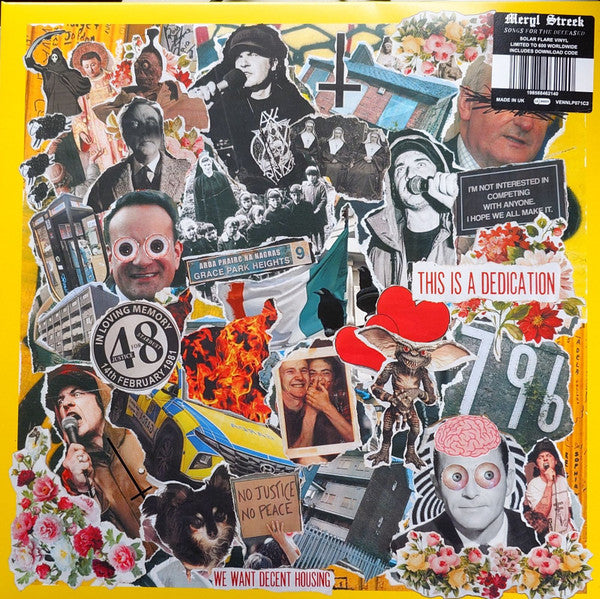 Meryl Streek : Songs for the Deceased (LP, Album, Ltd, Yel)