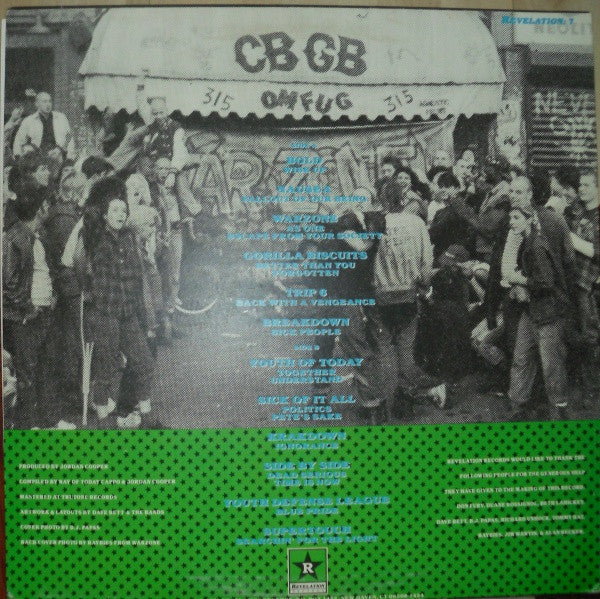Various : New York City Hardcore (The Way It Is) (LP, Comp, RE, Bla)