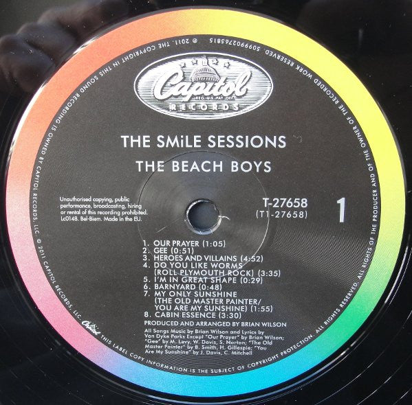 The Beach Boys : Smile Sessions (2xLP, Comp, Mono, 180)