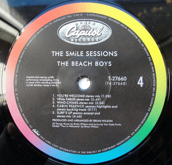 The Beach Boys : Smile Sessions (2xLP, Comp, Mono, 180)