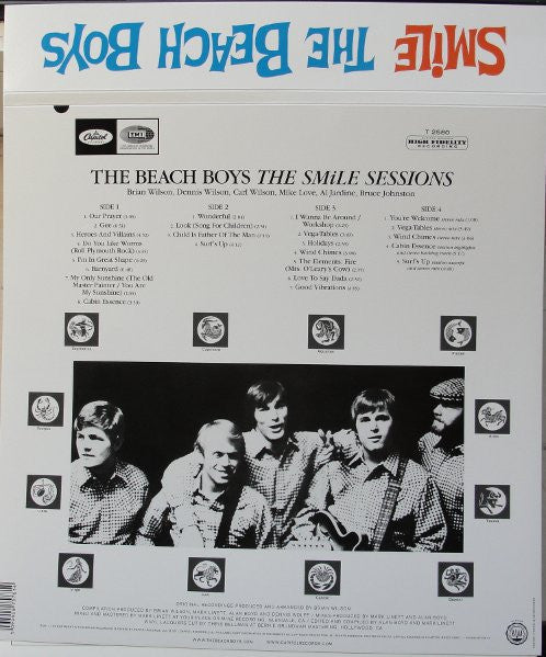 The Beach Boys : Smile Sessions (2xLP, Comp, Mono, 180)