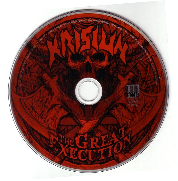 Krisiun : The Great Execution (CD, Album, Ltd, Dig)