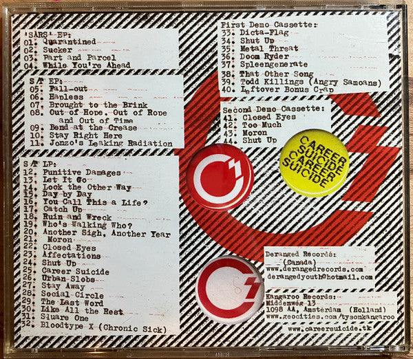 Career Suicide : Anthology Of Releases:2001-2003 (CD, Comp)