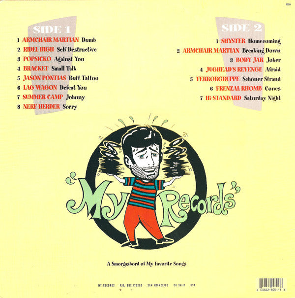 Various : Happy Meals (A Smorgasbord Of My Favorite Songs) (LP, Comp)