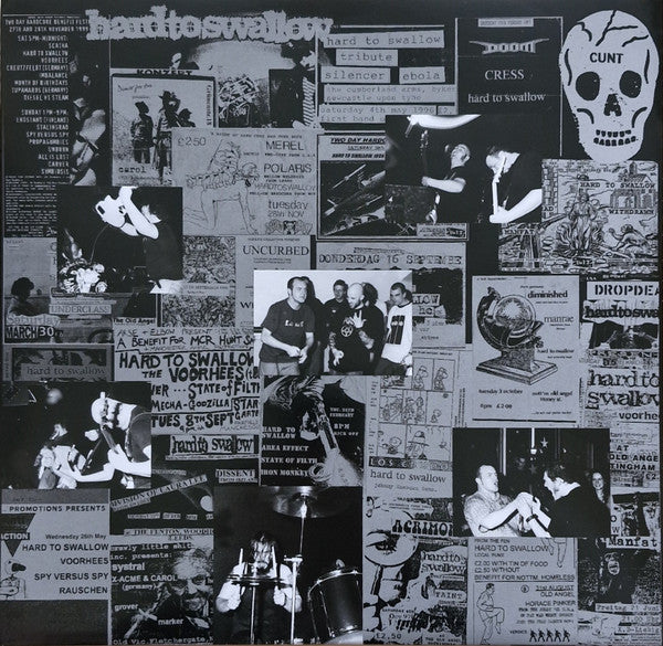 Hard To Swallow : Hard To Swallow (LP, Comp, Ltd, RP, Col)