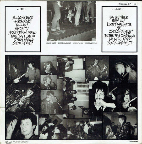Subhumans : The Day The Country Died (LP, Album, RE)
