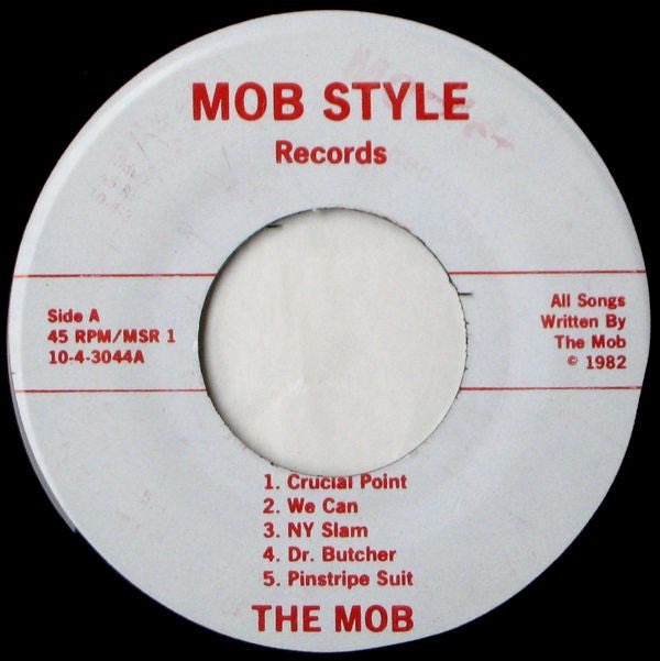 The Mob (5) : Upset The System (7", EP, RE)