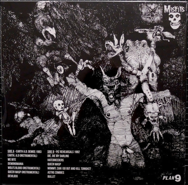 Misfits : Earth A.D. Demos (LP, Unofficial)