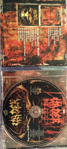 Vader : Blood / Reign Forever World (CD, Comp)