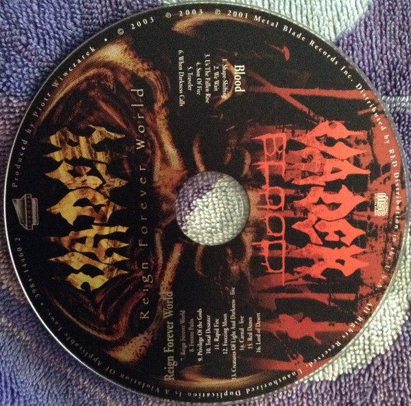Vader : Blood / Reign Forever World (CD, Comp)