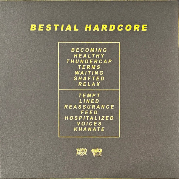 Gaoled : Bestial Hardcore  (LP, Album, Ltd, Yel)