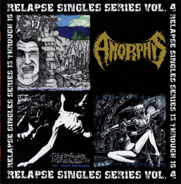 Exit-13 / Phobia (6) / Goreaphobia / Amorphis : Relapse Singles Series Vol. 4 (CD, Comp)